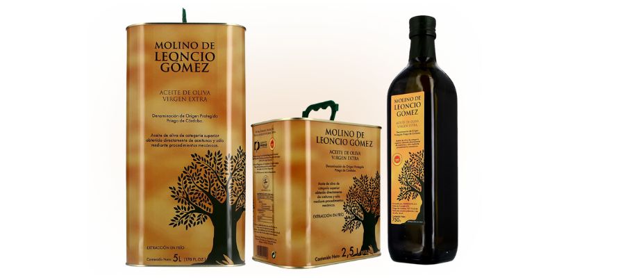 Aceites de Oliva Virgen Extra DO Priego de Córdoba