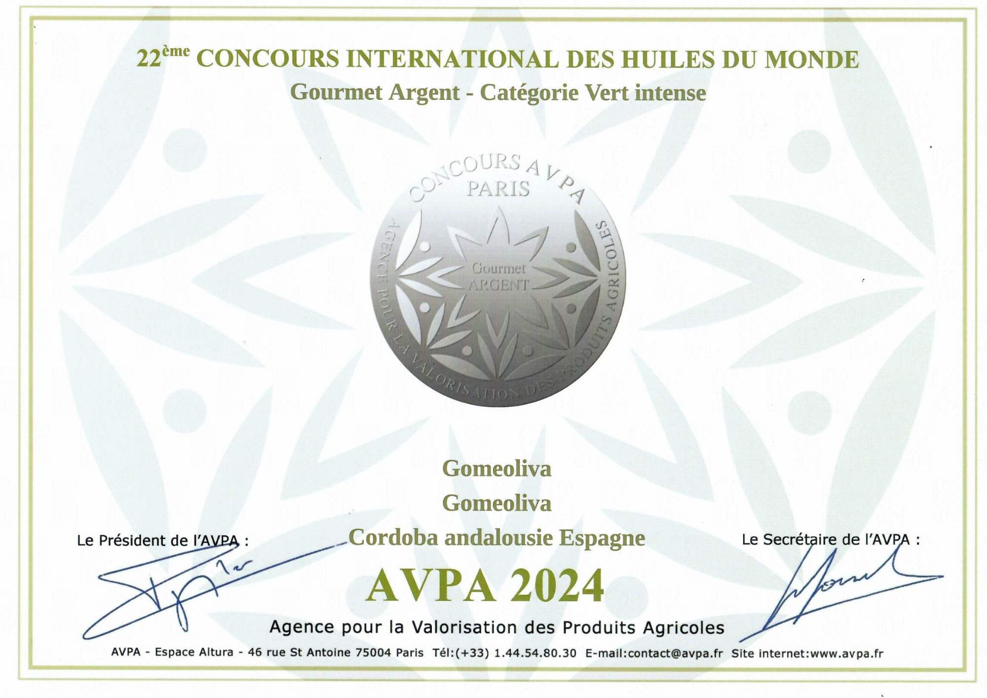 Avpa Paris 2024